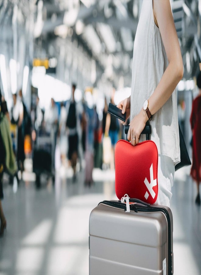 سكروس وسادة سفر SKROSS حمراء - Image 5